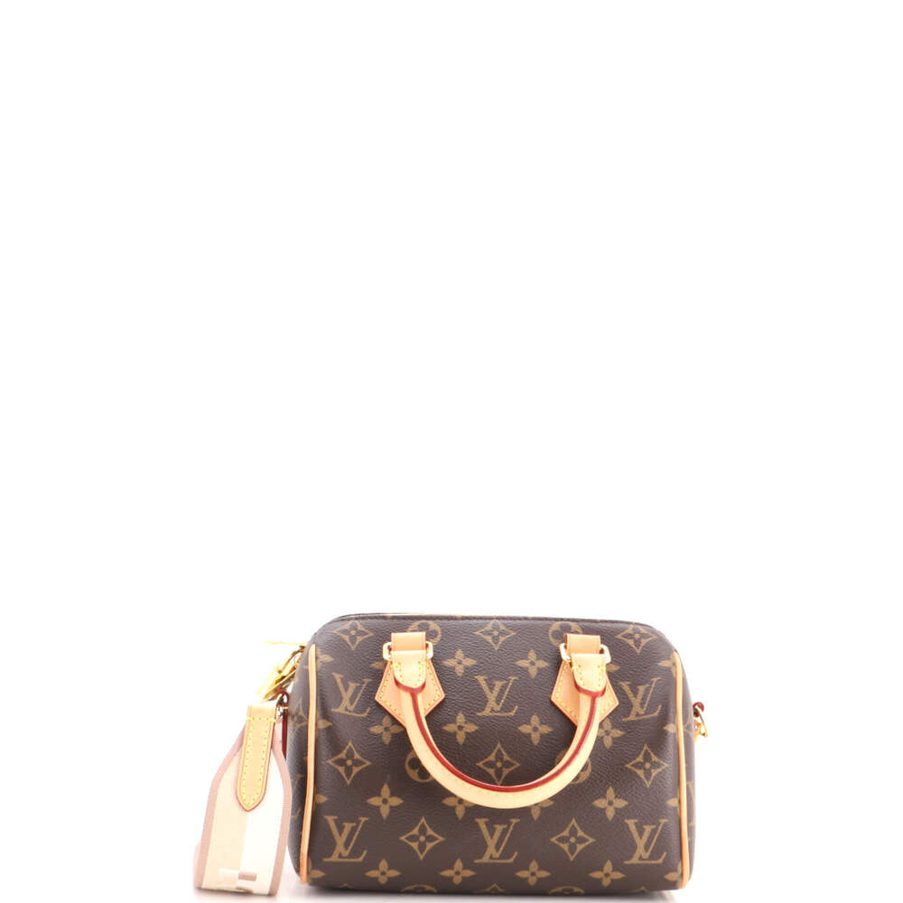 Louis Vuitton 20 Speedy Bandouliere Bag Monogram Canvas